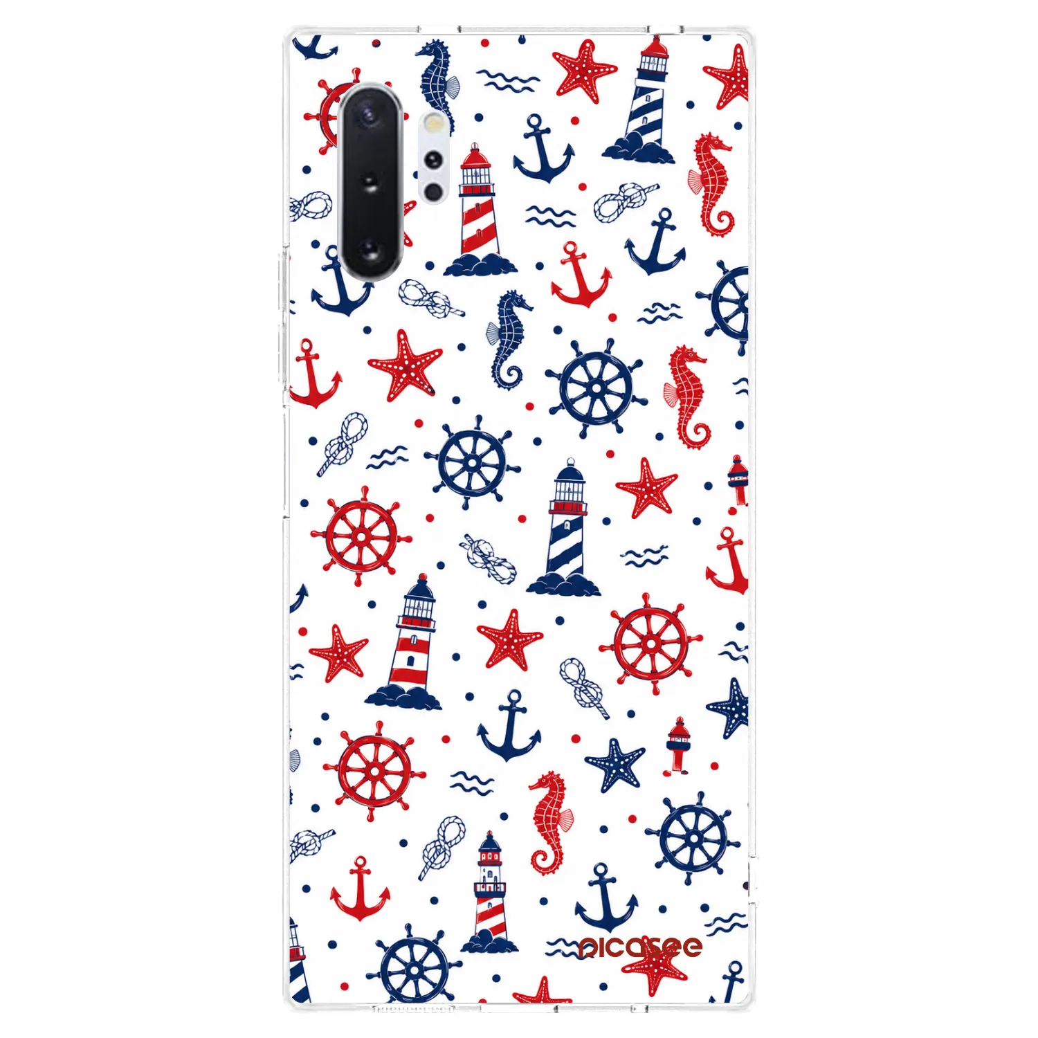 Picasee silikónový prehľadný obal pre Samsung Galaxy Note 10+ N975F - Sailor Vibes