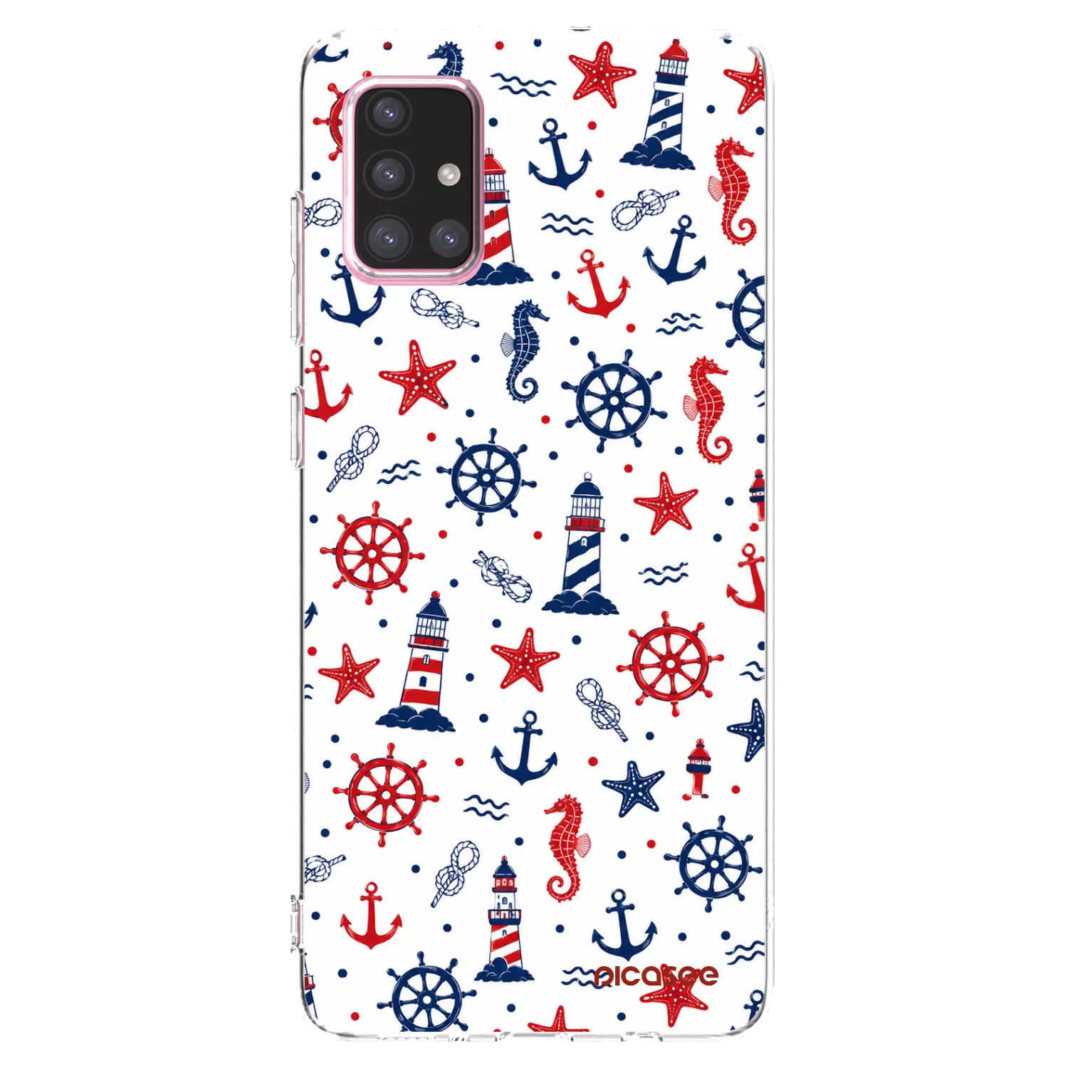 Picasee silikónový prehľadný obal pre Samsung Galaxy A71 A715F - Sailor Vibes