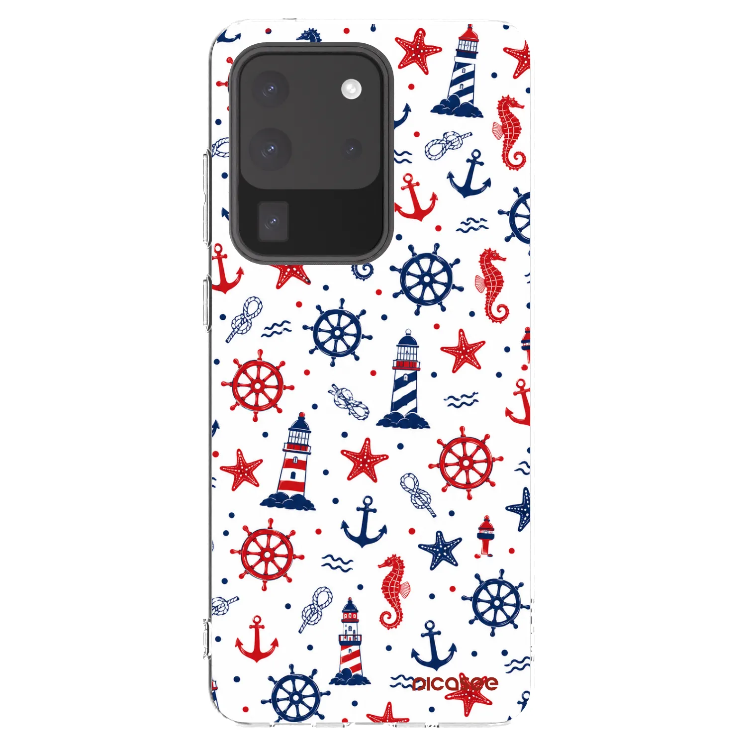 Picasee silikónový prehľadný obal pre Samsung Galaxy S20 Ultra 5G G988F - Sailor Vibes