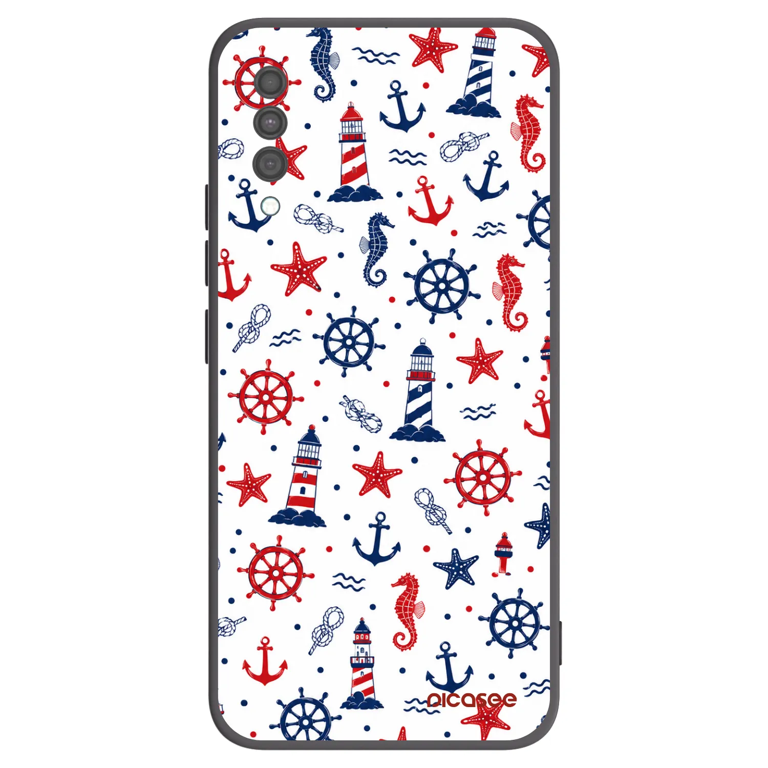 Picasee silikónový čierny obal pre Samsung Galaxy A30s A307F - Sailor Vibes