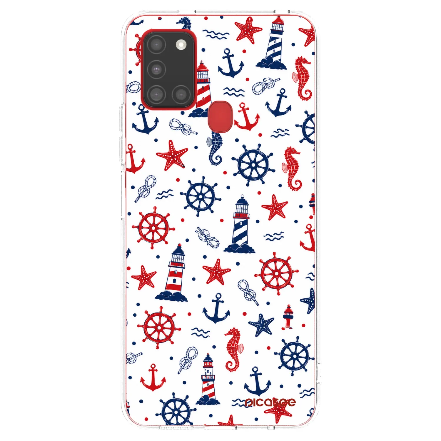 Picasee silikónový prehľadný obal pre Samsung Galaxy A21s - Sailor Vibes