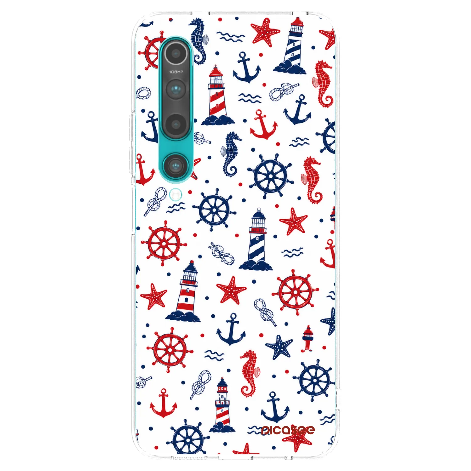 Picasee silikónový prehľadný obal pre Xiaomi Mi 10 - Sailor Vibes