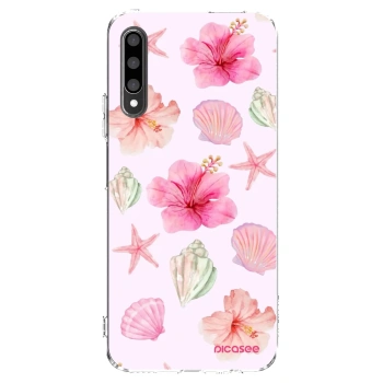 Picasee silikónový prehľadný obal pre Honor 9X Pro - Blush Lagoon