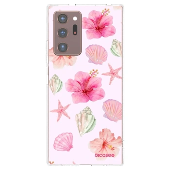 Picasee silikónový prehľadný obal pre Samsung Galaxy Note 20 Ultra - Blush Lagoon