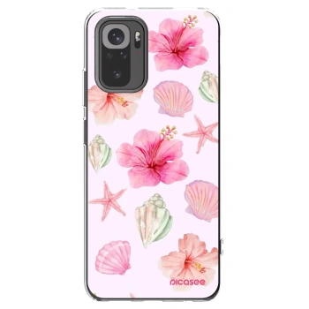 Picasee silikónový prehľadný obal pre Xiaomi Redmi Note 10 - Blush Lagoon