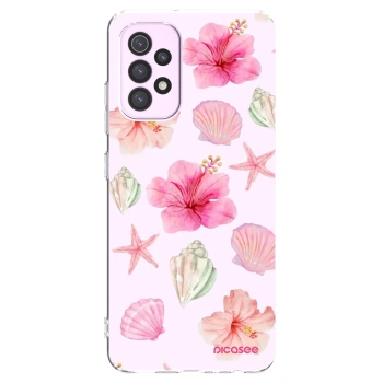 Picasee silikónový prehľadný obal pre Samsung Galaxy A32 5G A326B - Blush Lagoon