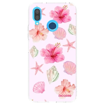 Picasee silikónový prehľadný obal pre Huawei P20 Lite - Blush Lagoon