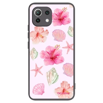 Picasee silikónový čierny obal pre Xiaomi Mi 11 Lite - Blush Lagoon