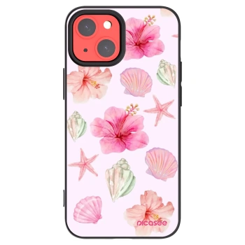 Picasee silikónový čierny obal pre Apple iPhone 13 mini - Blush Lagoon