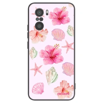 Picasee silikónový čierny obal pre Xiaomi Poco F3 - Blush Lagoon
