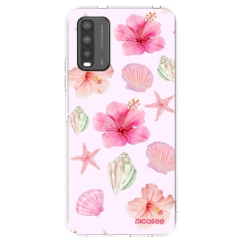 Picasee silikónový prehľadný obal pre Xiaomi Redmi 9T - Blush Lagoon