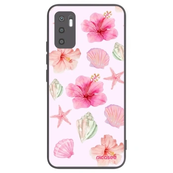 Picasee silikónový čierny obal pre Xiaomi Redmi Note 10 5G - Blush Lagoon