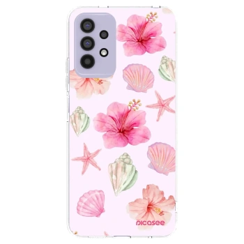 Picasee silikónový prehľadný obal pre Samsung Galaxy A32 4G SM-A325F - Blush Lagoon