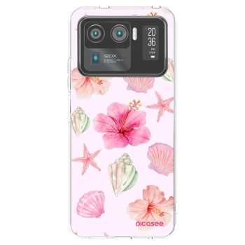 Picasee silikónový prehľadný obal pre Xiaomi Mi 11 Ultra - Blush Lagoon