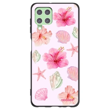 Picasee silikónový čierny obal pre Samsung Galaxy A22 A225F 4G - Blush Lagoon