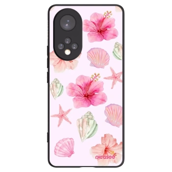 Picasee silikónový čierny obal pre Huawei Nova 9 - Blush Lagoon