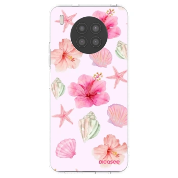 Picasee silikónový prehľadný obal pre Huawei Nova 8i - Blush Lagoon