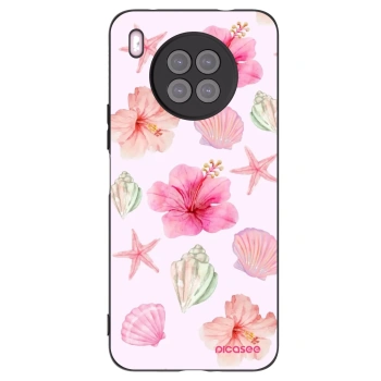Picasee silikónový čierny obal pre Huawei Nova 8i - Blush Lagoon