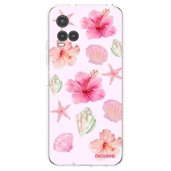 Picasee silikónový prehľadný obal pre Vivo Y33s - Blush Lagoon