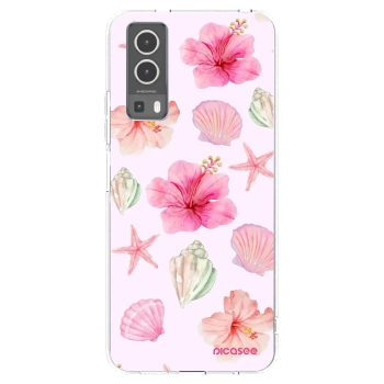 Picasee silikónový prehľadný obal pre Vivo Y72 5G - Blush Lagoon