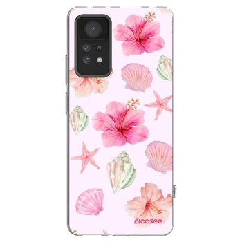 Picasee silikónový prehľadný obal pre Xiaomi Redmi Note 11 Pro - Blush Lagoon