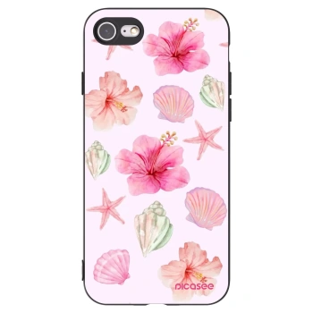 Picasee silikónový čierny obal pre Apple iPhone SE 2022 - Blush Lagoon