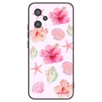 Picasee silikónový čierny obal pre Realme 9 Pro 5G - Blush Lagoon