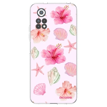 Picasee silikónový prehľadný obal pre Xiaomi Poco X4 Pro 5G - Blush Lagoon