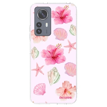 Picasee silikónový prehľadný obal pre Xiaomi 12 Pro - Blush Lagoon