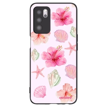 Picasee silikónový čierny obal pre OPPO A16s - Blush Lagoon