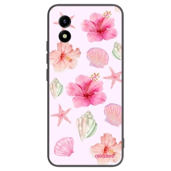 Picasee silikónový čierny obal pre Vivo Y01 - Blush Lagoon