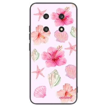 Picasee silikónový čierny obal pre Honor Magic4 Lite 5G - Blush Lagoon