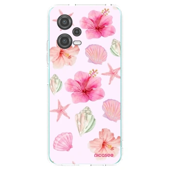 Picasee silikónový prehľadný obal pre Xiaomi Poco X5 - Blush Lagoon