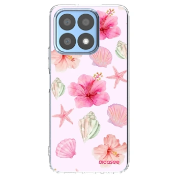 Picasee silikónový prehľadný obal pre Honor X8a - Blush Lagoon