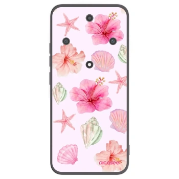 Picasee silikónový čierny obal pre Honor Magic5 Lite 5G - Blush Lagoon