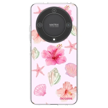 Picasee silikónový prehľadný obal pre Honor Magic5 Lite 5G - Blush Lagoon