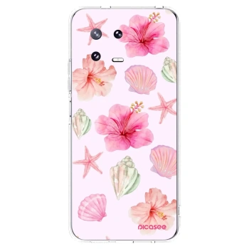 Picasee silikónový prehľadný obal pre Xiaomi 13 Pro - Blush Lagoon