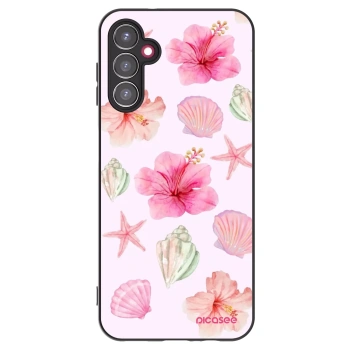 Picasee silikónový čierny obal pre Samsung Galaxy A14 4G A145R - Blush Lagoon