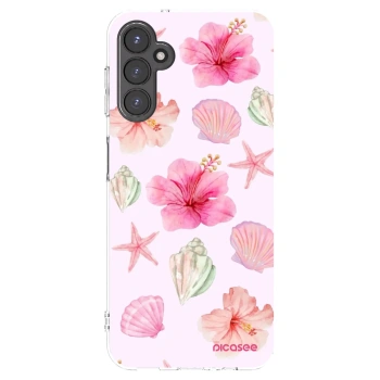 Picasee silikónový prehľadný obal pre Samsung Galaxy A14 5G A146P - Blush Lagoon