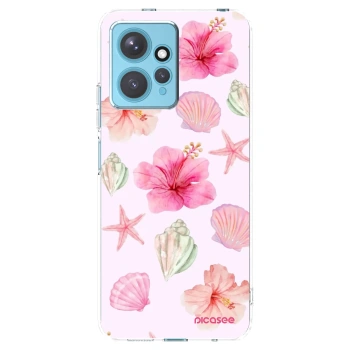 Picasee silikónový prehľadný obal pre Xiaomi Redmi Note 12 4G - Blush Lagoon