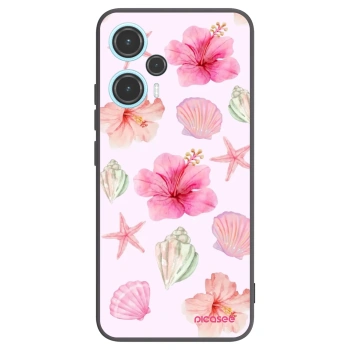 Picasee silikónový čierny obal pre Xiaomi Poco F5 - Blush Lagoon