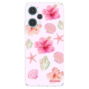 Picasee silikónový prehľadný obal pre Xiaomi Poco F5 - Blush Lagoon