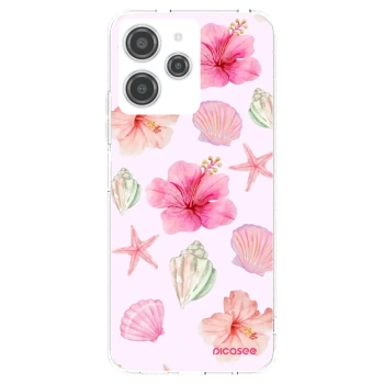 Picasee silikónový prehľadný obal pre Xiaomi Redmi 12 4G - Blush Lagoon