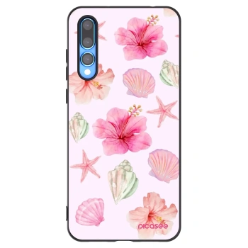 Picasee silikónový čierny obal pre Huawei P20 Pro - Blush Lagoon