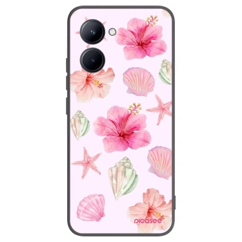 Picasee silikónový čierny obal pre Realme C33 (2023) - Blush Lagoon