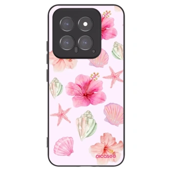 Picasee silikónový čierny obal pre Xiaomi 14 - Blush Lagoon