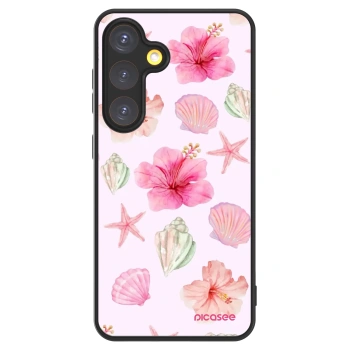 Picasee ULTIMATE CASE PowerShare pro Samsung Galaxy S24 S921B 5G - Blush Lagoon