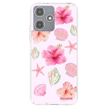 Picasee silikónový prehľadný obal pre Xiaomi Redmi 12 5G - Blush Lagoon