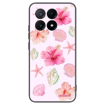 Picasee silikónový čierny obal pre Xiaomi Poco X6 Pro - Blush Lagoon
