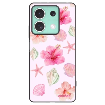 Picasee silikónový čierny obal pre Xiaomi Redmi Note 13 5G - Blush Lagoon